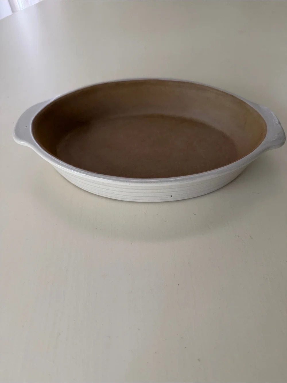 The Pampered Chef Stoneware Family Heritage Collection 9” Oval Baking Dish
